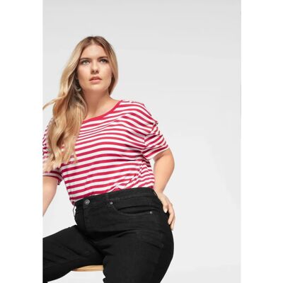 AJC Damen-Shirt mit Streifen - Casual Fit AJC Damen-Shirt mit Streifen - Casual Fit