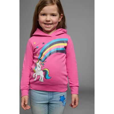 KIDSWORLD Einhorn Regenbogen Pink Langarmshirt - Langarmshirt KIDSWORLD Einhorn Regenbogen Pink Langarmshirt - Langarmshirt