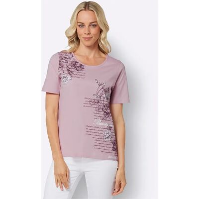 CLASSIC BASICS 46 rosa (rosé, bedruckt) T-Shirt - Shirt CLASSIC BASICS 46 rosa (rosé, bedruckt) T-Shirt - Shirt