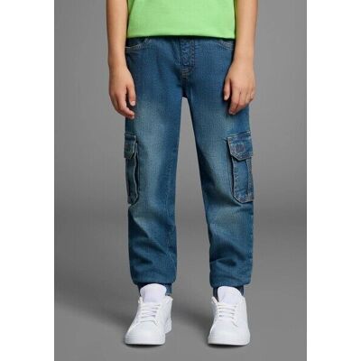 ARIZONA Jungen Stretch-Jeans - Cargo, Blau, Modell 164 ARIZONA Jungen Stretch-Jeans - Cargo, Blau, Modell 164