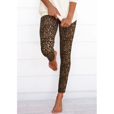 Buffalo Leggings - 44/46 - Animal-Print, Baumwolle-Elasthan, normale Taille Buffalo Leggings - 44/46 - Animal-Print, Baumwolle-Elasthan, normale Taille
