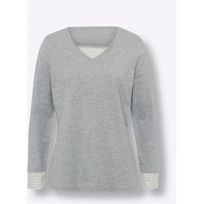 CLASSIC BASICS Langarm V-Ausschnitt Shirt - Shirt CLASSIC BASICS Langarm V-Ausschnitt Shirt - Shirt