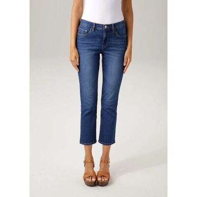 Aniston CASUAL Bootcut-Jeans - 7/8-Länge, Blau, Größe 36 Aniston CASUAL Bootcut-Jeans - 7/8-Länge, Blau, Größe 36