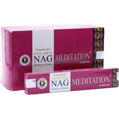 Encens Vijayshree - Bouddha Doré, Nag Champa, Chandan - Publicité Encens Vijayshree - Bouddha Doré, Nag Champa, Chandan - Publicité