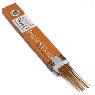 Vijayshree Fragrance Palo Santo Or et Incense - Bâtons d'encens Vijayshree Fragrance Palo Santo Or et Incense - Bâtons d'encens