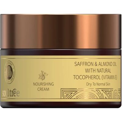 Soultree Mandel Safran Gesichtscreme - Creme Soultree Mandel Safran Gesichtscreme - Creme