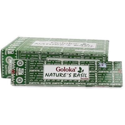 Goloka Encens Basilic - Encens Basilic - Publicité Goloka Encens Basilic - Encens Basilic - Publicité