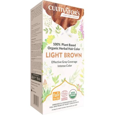 Cultivator Light Golden Chestnut Hair Dye - Natural Herbal Color Cultivator Light Golden Chestnut Hair Dye - Natural Herbal Color
