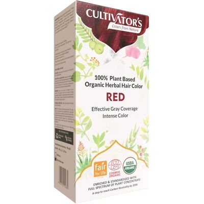 Cultivator Cheveux Rouges 100 g - Coloration capillaire - Publicité Cultivator Cheveux Rouges 100 g - Coloration capillaire - Publicité