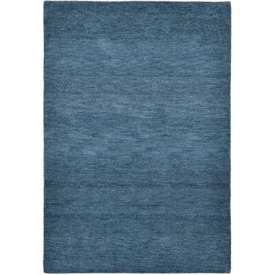 THEKO Gabbeh Wollteppich - Handgewebt, Grau/Blau, 14mm - Wollbodenbelag THEKO Gabbeh Wollteppich - Handgewebt, Grau/Blau, 14mm - Wollbodenbelag