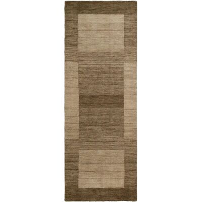 THEKO Gabbeh Super Handgewebter Wollteppich - Persisch inspiriert, 90x250cm THEKO Gabbeh Super Handgewebter Wollteppich - Persisch inspiriert, 90x250cm