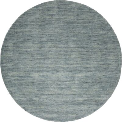 THEKO Gabbeh Uni Wollteppich - Rund, 140cm, Handgewebt, 14mm THEKO Gabbeh Uni Wollteppich - Rund, 140cm, Handgewebt, 14mm