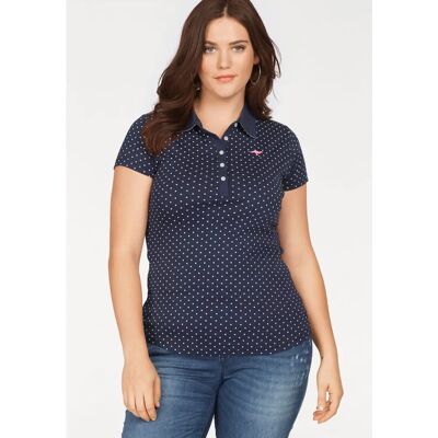 KANGAROOS Damen Poloshirt - Punkte - Hüftbedeckend - Casual KANGAROOS Damen Poloshirt - Punkte - Hüftbedeckend - Casual
