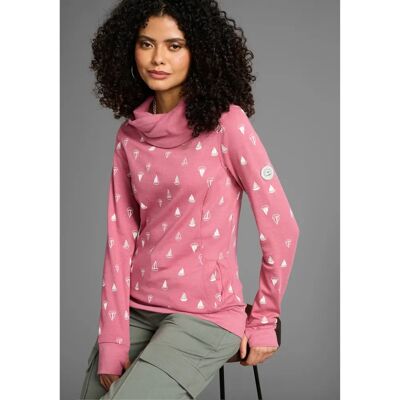KANGAROOS Damen Sweatshirt Gr. 36/38 - Lässig, Allover-Print KANGAROOS Damen Sweatshirt Gr. 36/38 - Lässig, Allover-Print