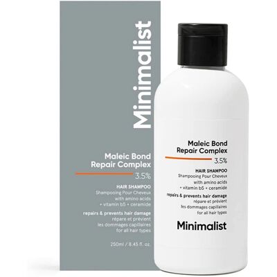 Minimalist Maleic Bond Repair Complex 3.5% Hair Shampoo - Repair & Strengthen Minimalist Maleic Bond Repair Complex 3.5% Hair Shampoo - Repair & Strengthen