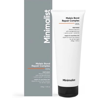 Minimalist Maleic Bond Repair Complex 5% Hair Mask - Hair Repair & Nourishment Minimalist Maleic Bond Repair Complex 5% Hair Mask - Hair Repair & Nourishment
