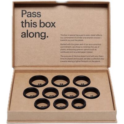 Ultrahuman Ring Air - Black - Smart Ring Ultrahuman Ring Air - Black - Smart Ring