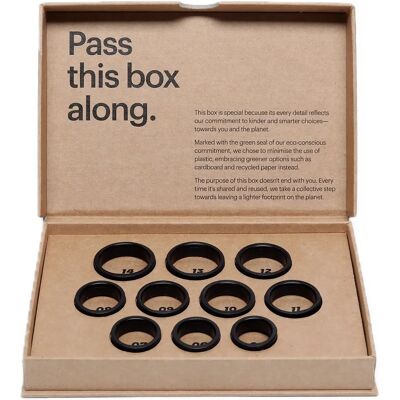 Ultrahuman - Ring Air - Titanium - Smart Ring Ultrahuman - Ring Air - Titanium - Smart Ring