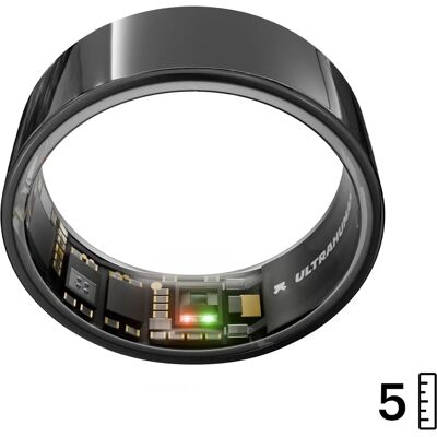 Ultrahuman Ring AIR Noir - Anneau intelligent avec capteur d'activité - Publicité Ultrahuman Ring AIR Noir - Anneau intelligent avec capteur d'activité - Publicité
