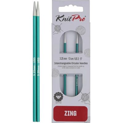 KnitPro Agulhas de tricô circulares intercambiáveis - Verde - Agulha de tricô KnitPro Agulhas de tricô circulares intercambiáveis - Verde - Agulha de tricô