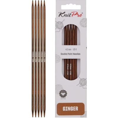 KnitPro Nadelspitzen Ginger 15cm - 31009 KnitPro Nadelspitzen Ginger 15cm - 31009