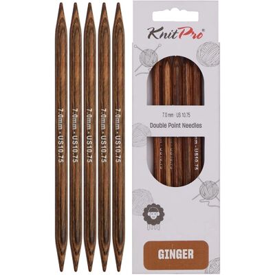 KnitPro K31033 Madera Laminada Marrón 20cm 7mm - Agujas de tejer KnitPro K31033 Madera Laminada Marrón 20cm 7mm - Agujas de tejer