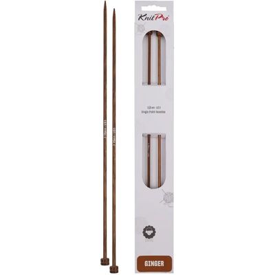 KnitPro Ginger Birk 25cm 3.25mm - Knitting Needles KnitPro Ginger Birk 25cm 3.25mm - Knitting Needles