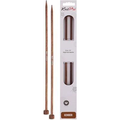 KnitPro - Ginger - 5mm - 30cm - Knitting Needle KnitPro - Ginger - 5mm - 30cm - Knitting Needle