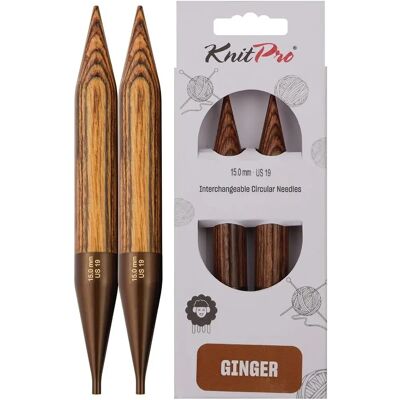 KnitPro Ginger 15mm - Stricknadel KnitPro Ginger 15mm - Stricknadel