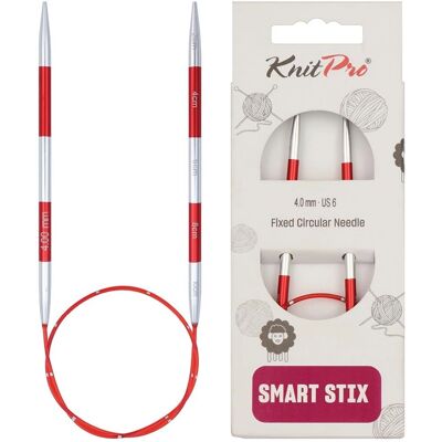 KnitPro SmartStix Rote 40cm Aluminium Rundpinde KnitPro SmartStix Rote 40cm Aluminium Rundpinde