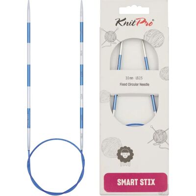 KnitPro K42065 Agulhas circulares de alumínio leve - 60cm x 3mm KnitPro K42065 Agulhas circulares de alumínio leve - 60cm x 3mm