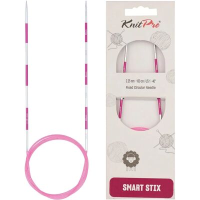 KnitPro - SmartStix - 100 cm - 2.25 mm - Aiguille circulaire KnitPro - SmartStix - 100 cm - 2.25 mm - Aiguille circulaire