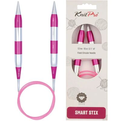 Aiguille à tricoter Knitpro Smartstix - 100cm - 2-12mm Aiguille à tricoter Knitpro Smartstix - 100cm - 2-12mm
