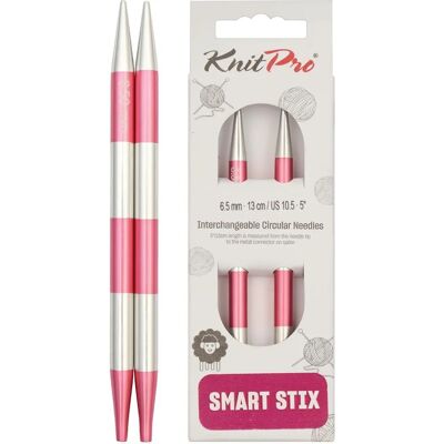 KnitPro SmartStix Uitwisselbare Rondpinnen - 12cm 6,50mm KnitPro SmartStix Uitwisselbare Rondpinnen - 12cm 6,50mm