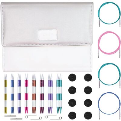 Knitpro Smart Stix Interchangeable Knitting Pins Set - Assorted Colors Knitpro Smart Stix Interchangeable Knitting Pins Set - Assorted Colors
