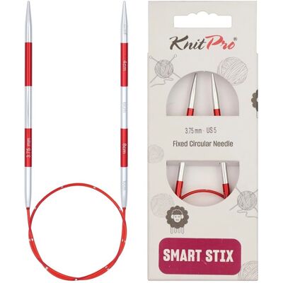 KnitPro - SmartStix Rundpinde - 3,75mm - 40cm - Brei-naald KnitPro - SmartStix Rundpinde - 3,75mm - 40cm - Brei-naald