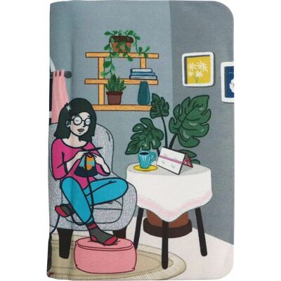 Estuche Knitpro Passion para agujas de tejer - Compacto, Duradero, Elegante Estuche Knitpro Passion para agujas de tejer - Compacto, Duradero, Elegante