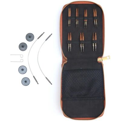 Agujas de tejer mini intercambiables Knitpro Ginger - Set Agujas de tejer mini intercambiables Knitpro Ginger - Set