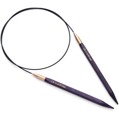 Knit Pro - Stałe druty okrągłe - 8 mm - Lawenda - Druty do dzianiny Knit Pro - Stałe druty okrągłe - 8 mm - Lawenda - Druty do dzianiny