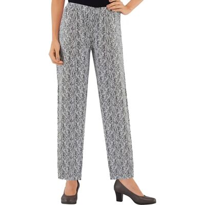 CLASSIC BASICS Damen Gr. 42 - Modische gemusterte Hose CLASSIC BASICS Damen Gr. 42 - Modische gemusterte Hose