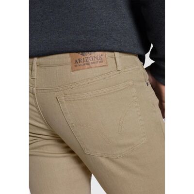Arizona Harry Beigefarbene Stretchhose - Hose Arizona Harry Beigefarbene Stretchhose - Hose