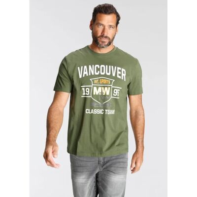 MAN'S WORLD M (48/50) Khaki Casual T-Shirt - T-Shirt MAN'S WORLD M (48/50) Khaki Casual T-Shirt - T-Shirt