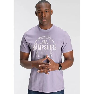 DELMAO XXL Lila Casual T-Shirt - Shirt DELMAO XXL Lila Casual T-Shirt - Shirt