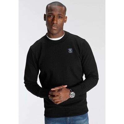 DELMAO Sweatshirt - Langarm, Regular Fit, Schwarz - Pullover DELMAO Sweatshirt - Langarm, Regular Fit, Schwarz - Pullover
