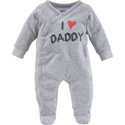 Klitzein Bio-Baumwolle Baby Schlafanzüge - 62/68 - Grau Klitzein Bio-Baumwolle Baby Schlafanzüge - 62/68 - Grau