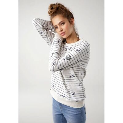 KANGAROOS Beiges Interlock Sweatshirt - Damen KANGAROOS Beiges Interlock Sweatshirt - Damen