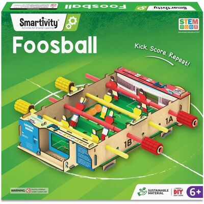 Smartivity DIY Baby-foot - Taille fixe - Publicité Smartivity DIY Baby-foot - Taille fixe - Publicité
