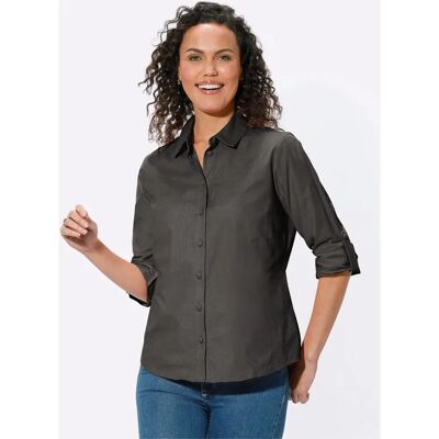 CASUAL LOOKS Modell 52 - Einfarbige Baumwollbluse für Damen CASUAL LOOKS Modell 52 - Einfarbige Baumwollbluse für Damen