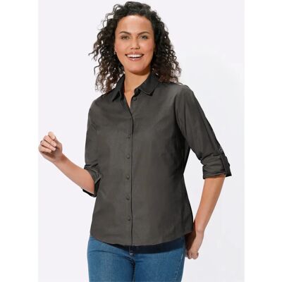 CASUAL LOOKS Modell 52 Unifarben Langarmbluse - Bluse CASUAL LOOKS Modell 52 Unifarben Langarmbluse - Bluse