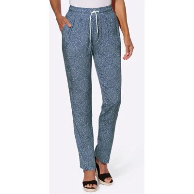 INSPIRATIONEN Damen Modell 24 Ethno Muster Lange Hose INSPIRATIONEN Damen Modell 24 Ethno Muster Lange Hose